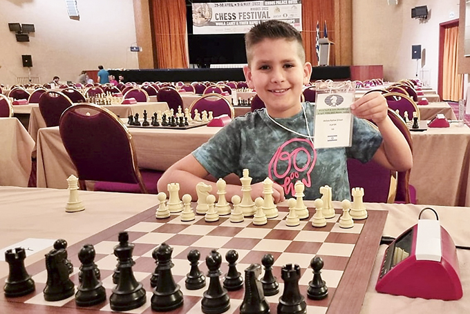 אלירן שילון רהב ממועדון השחמט בעפולה זכה באליפות העולם בשחמט